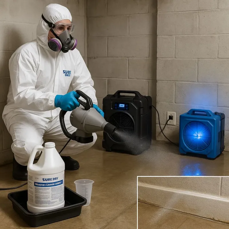 Sanitization and Odor Removal process in Milan, MI