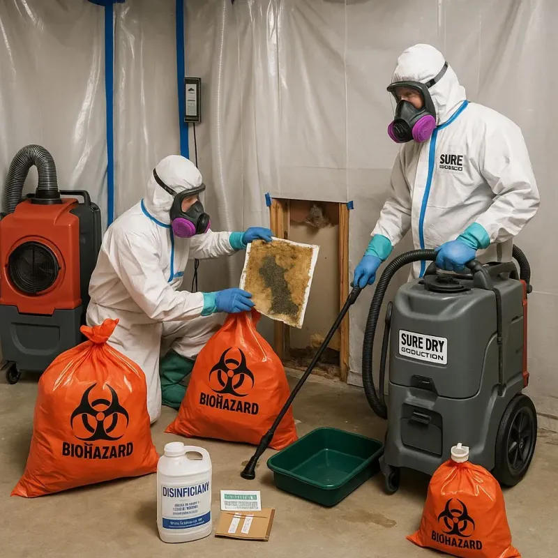 Contaminated Water Handling Protocols process in Milan, MI