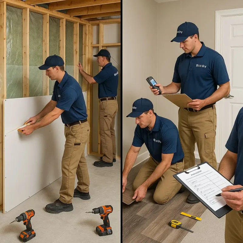 Repairs and Reconstruction process in Milan, MI